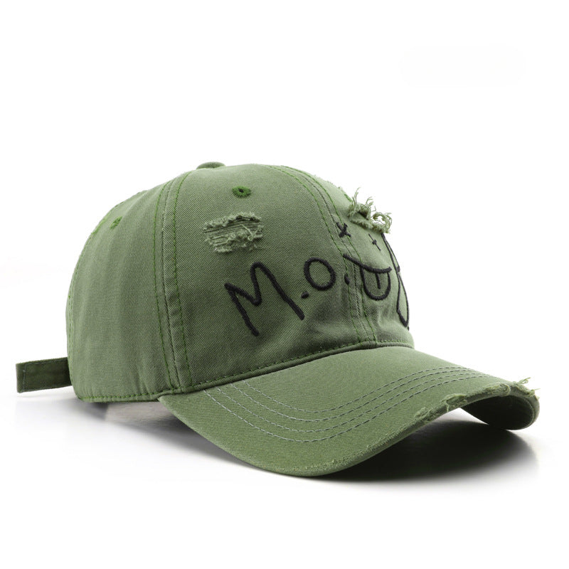 Capilla de béisbol de bordado de letra de algodón al por mayor