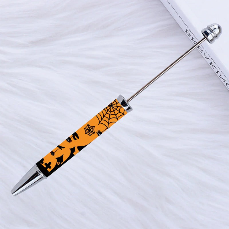 Wholesale 6pcs/30pcs Halloween Prints DIY Beadable Pens