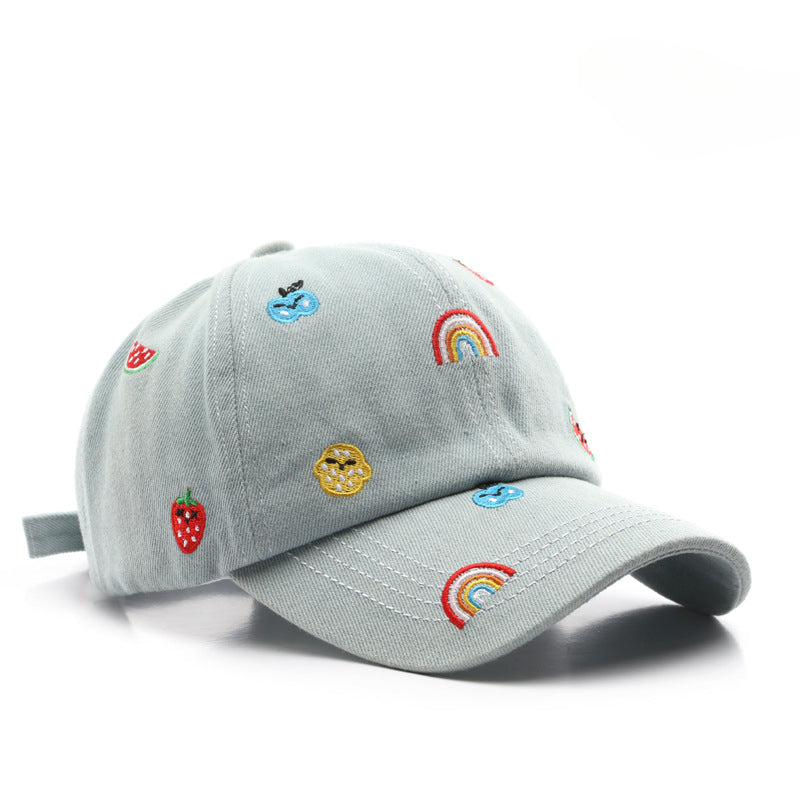Capilla de béisbol de bordado de mezclilla algodón de algodón al por mayor de algodón