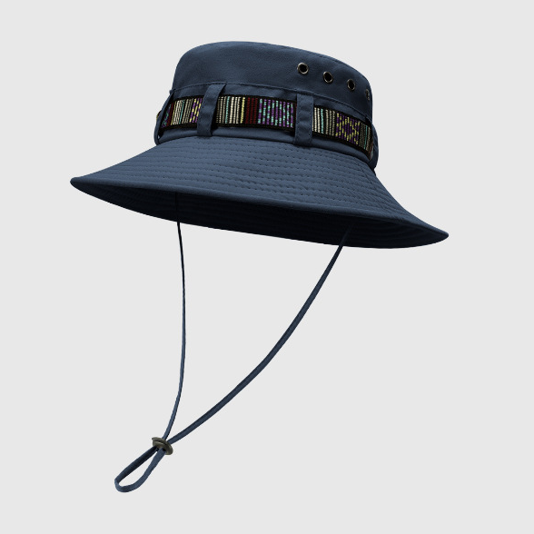 Wholesale Polyester Fiber UV Protection Bucket Hat