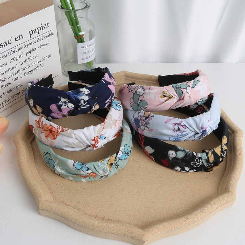 Wholesale Sweet Floral Fabric Headbands