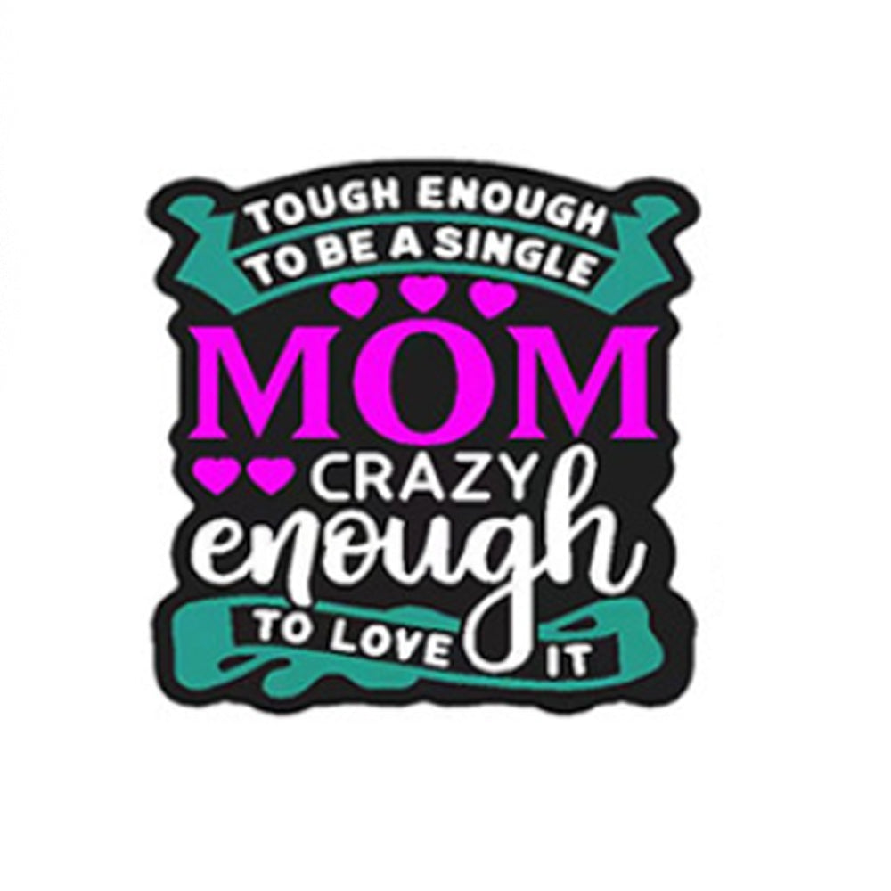 Wholesale 10pcs Cartoon Punk Style Frog Rooster Alphabet Pattern Silicone Beads