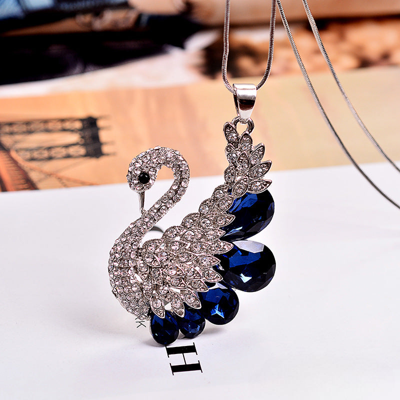 Wholesale Versatile Long Sweater Alloy Necklaces