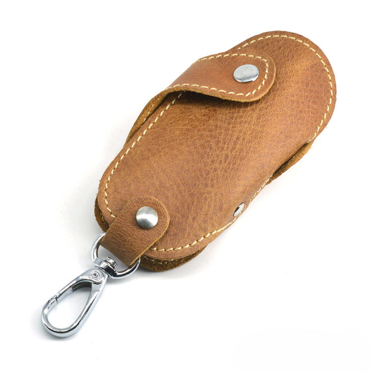 Wholesale Simple Thick Cowhide Keychains