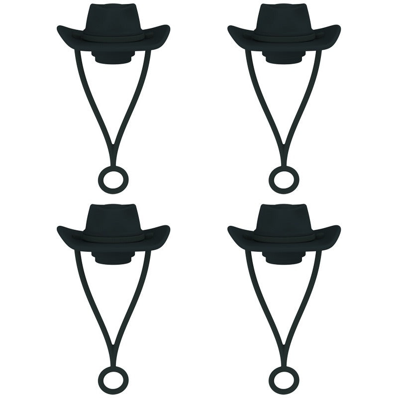 Wholesale 6-10mm Dust-proof Silicone Straw Caps