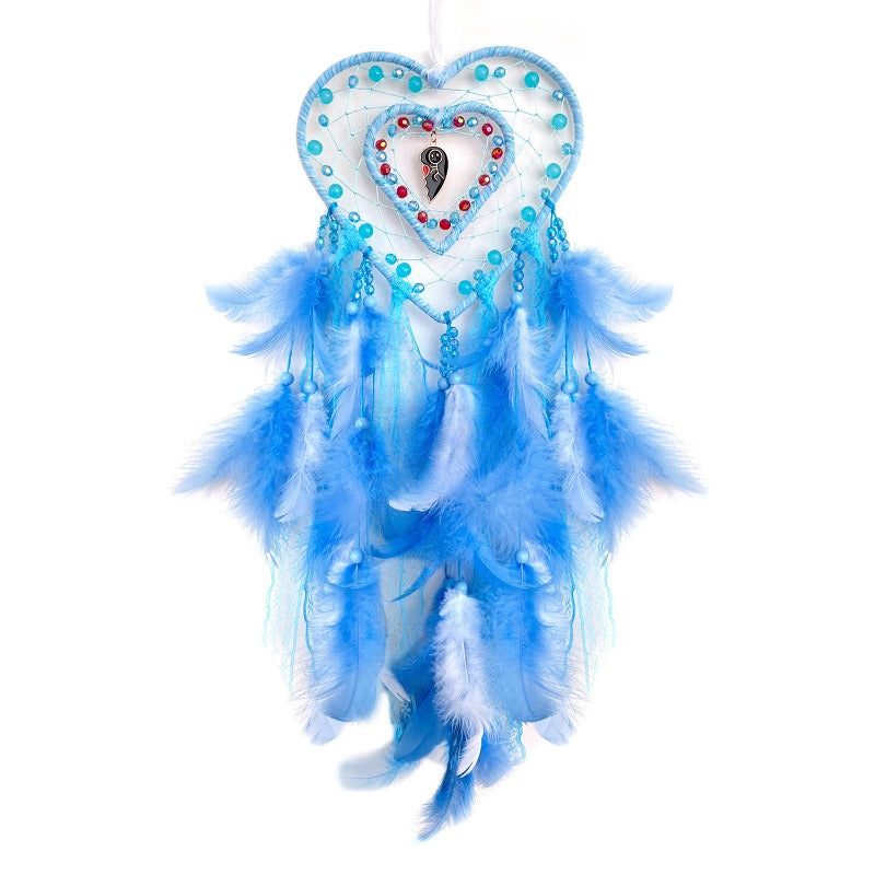 Wholesale Hollow Heart Dream Catcher Decoration Ornaments