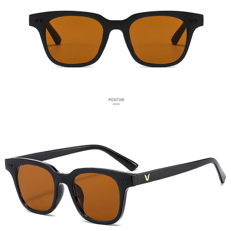 Wholesale New UV Protection Square Small Frame PC Sunglasses