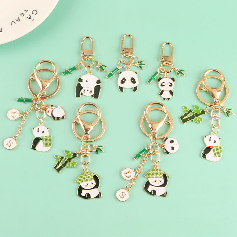 Wholesale Panda Alloy Keychain