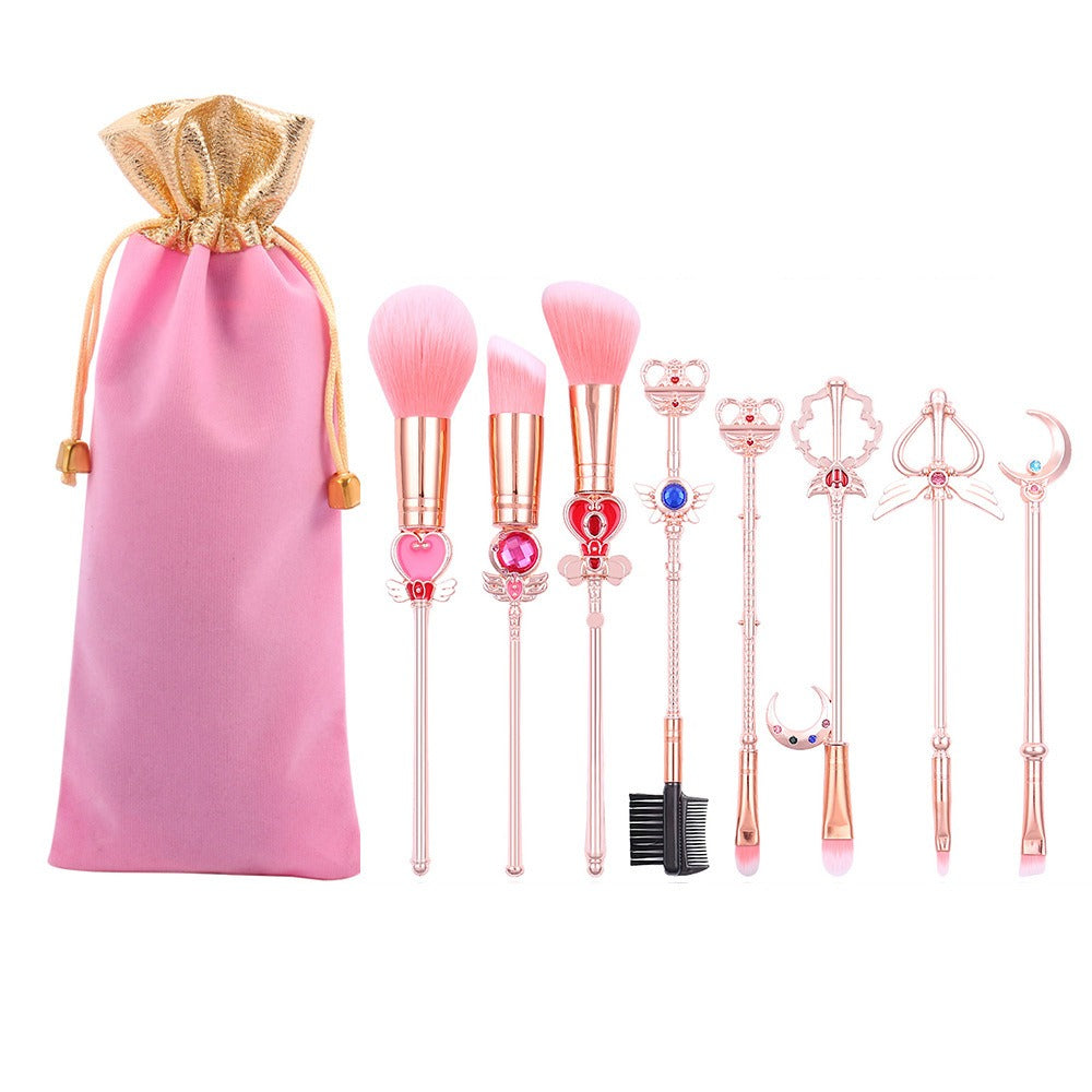 Wholesale Unicorn Sailor Moon Makeup Brush Tool Set