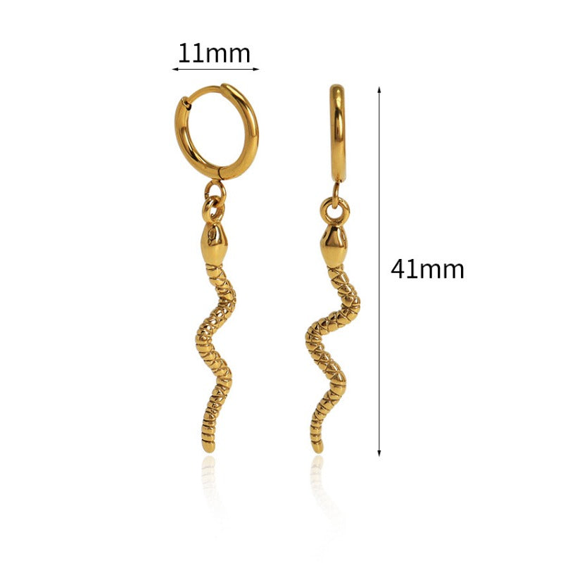 Wholesale Tassel Earrings Creative Personalized Snake Earrings