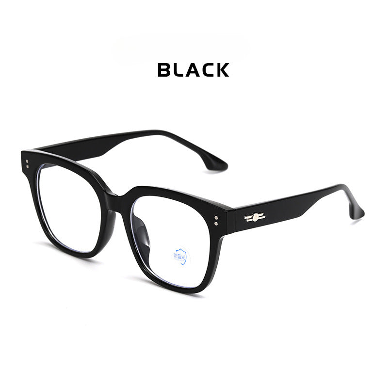Wholesale New Large Frame Square Thick Frame PC Sunglasses