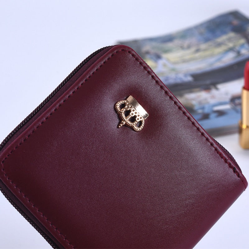Wholesale Fashion Short Crown Wallet