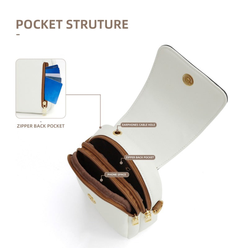 Wholesale PU Multifunctional Adjustable Shoulder Strap Mini Shoulder Bags