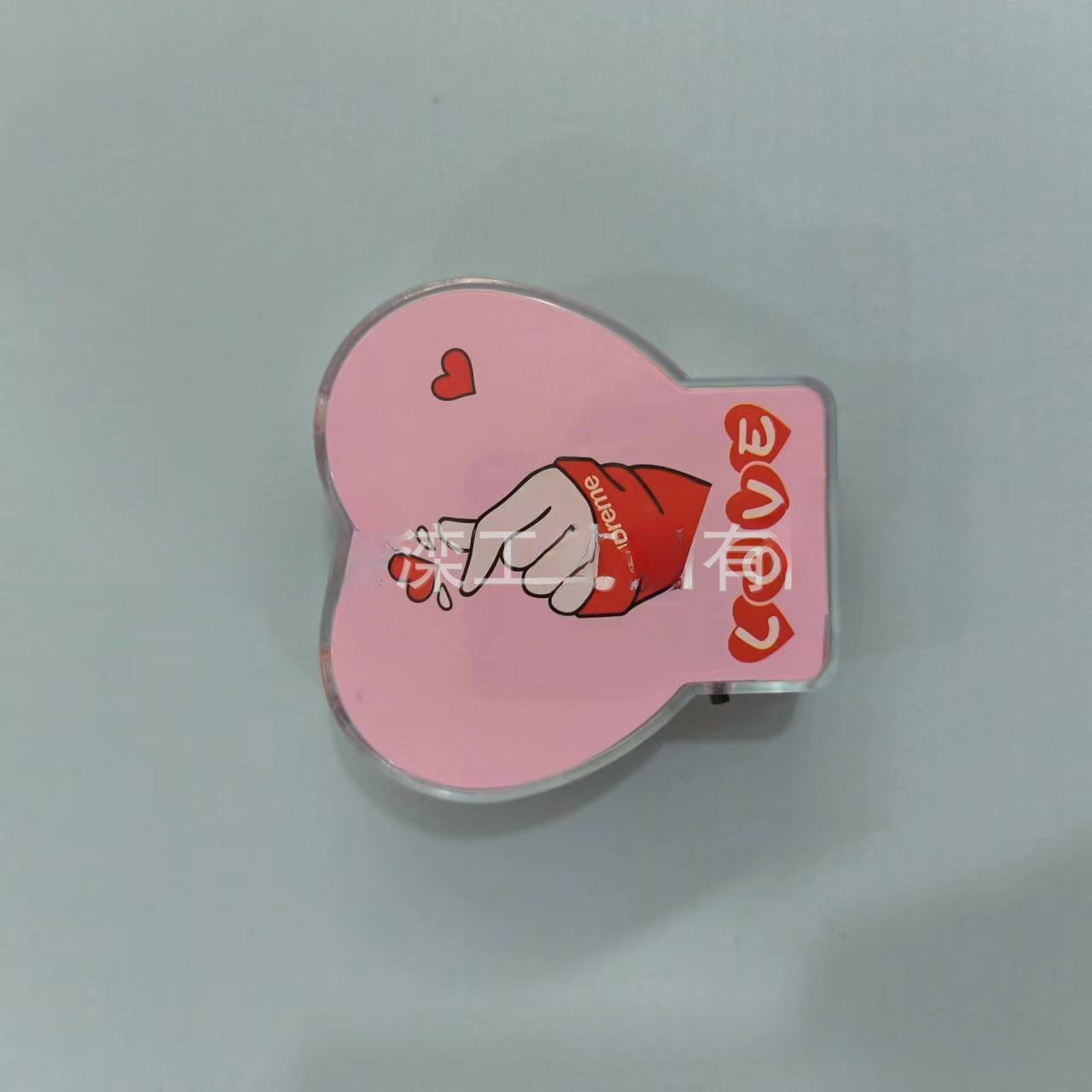 Wholesale of 10pcs Valentine's Day 24k Gold Foil Luminous Plastic Roses