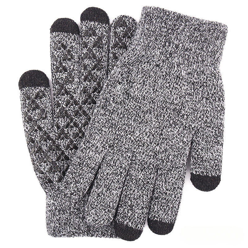 Wholesale Oversized Fleece Cold-proof Knitted Gloves