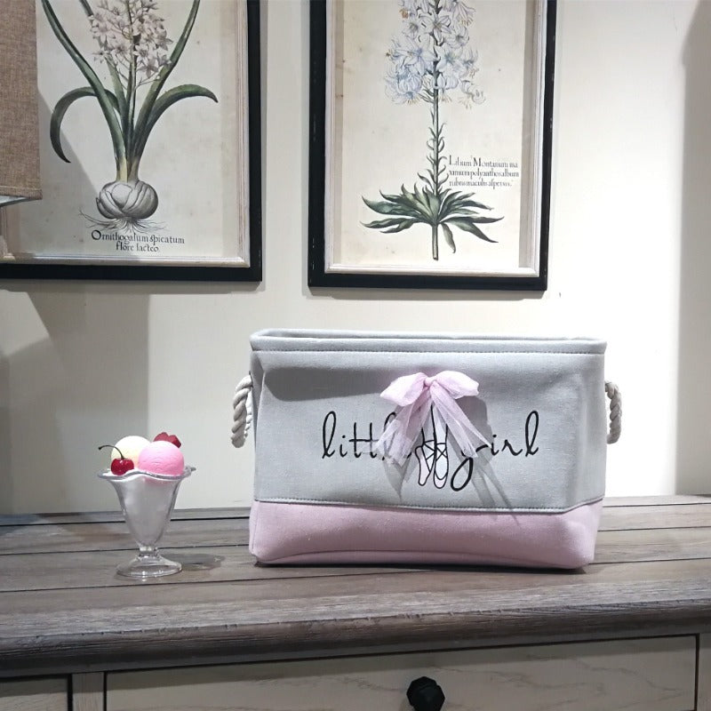 Wholesale Cotton and Hemp Ballet Girls Large Capacity Storage Box