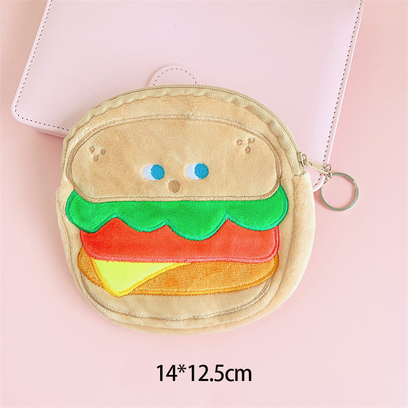 Wholesale Cartoon Plush Zero Wallet