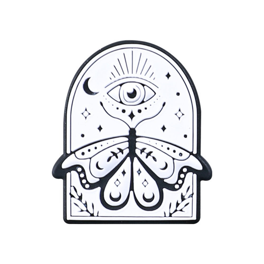 Wholesale 20pcs Gothic Theme Silicone Beads