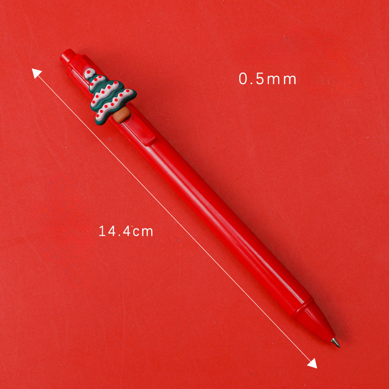 Wholesale Christmas Click Plastic Gel Pens