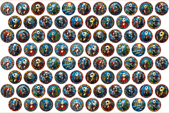 Wholesale Christmas Acrylic Cartoon 2cm/4cm/6cm/8cm Pieces DIY Charms Flatbacks Pendant