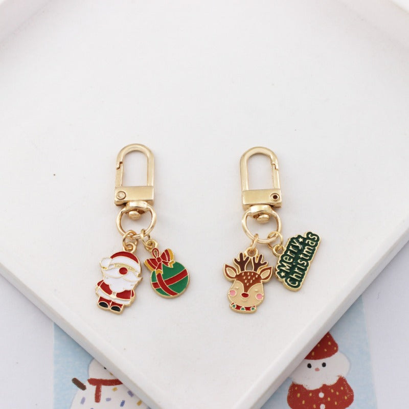 Wholesale Christmas Elk Keychains