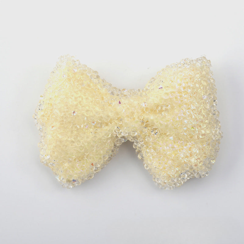 Wholesale10pcs  Acrylic Large Bow Tie, Sugar Bead String