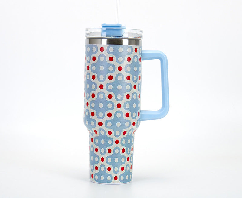 Wholesale 40oz Car Cup Creative 5D Printing Series Double-layer Car Ice Master Cup