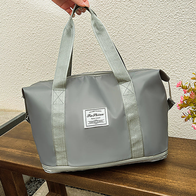 Wholesale Travel Bag Storage, Dry and Wet Separation Luggage Bag, Large Capacity Polyester Handbag