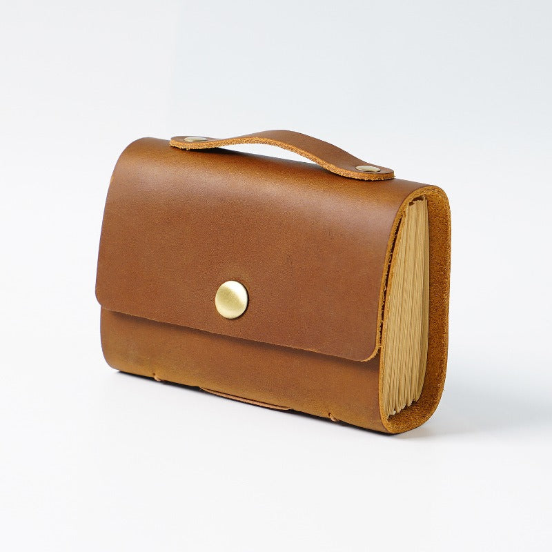 Wholesale Portable Real Cowhide Graffiti Retro Handmade Notebook