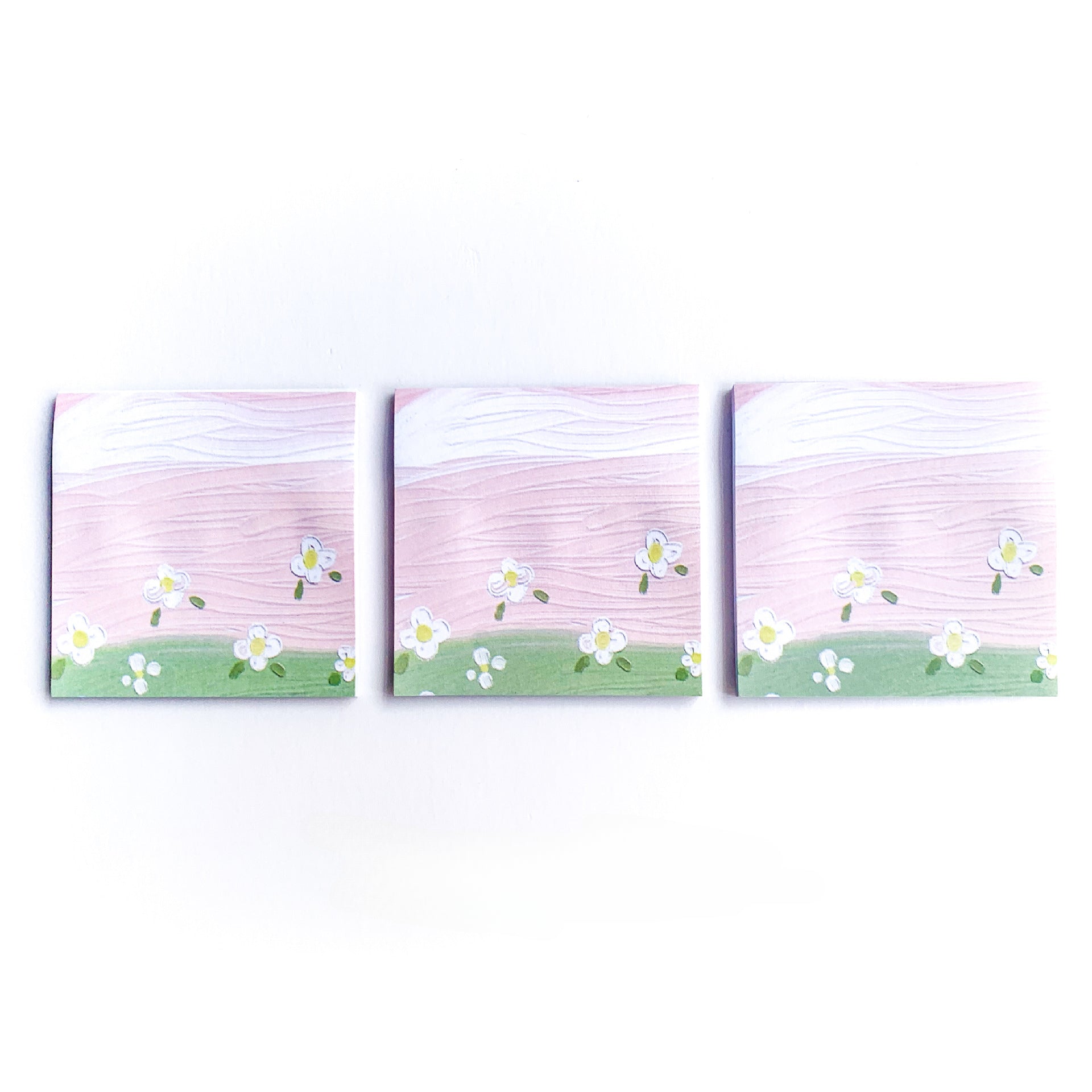 Wholesale  10PCS  Creative Landscape Paper Sticky Notes