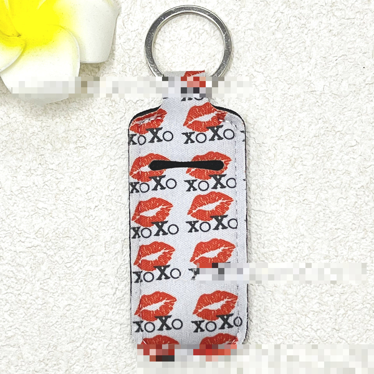Wholesale Portable Lipstick Cover Lipstick Cover Diving Material Neoprene Keychain