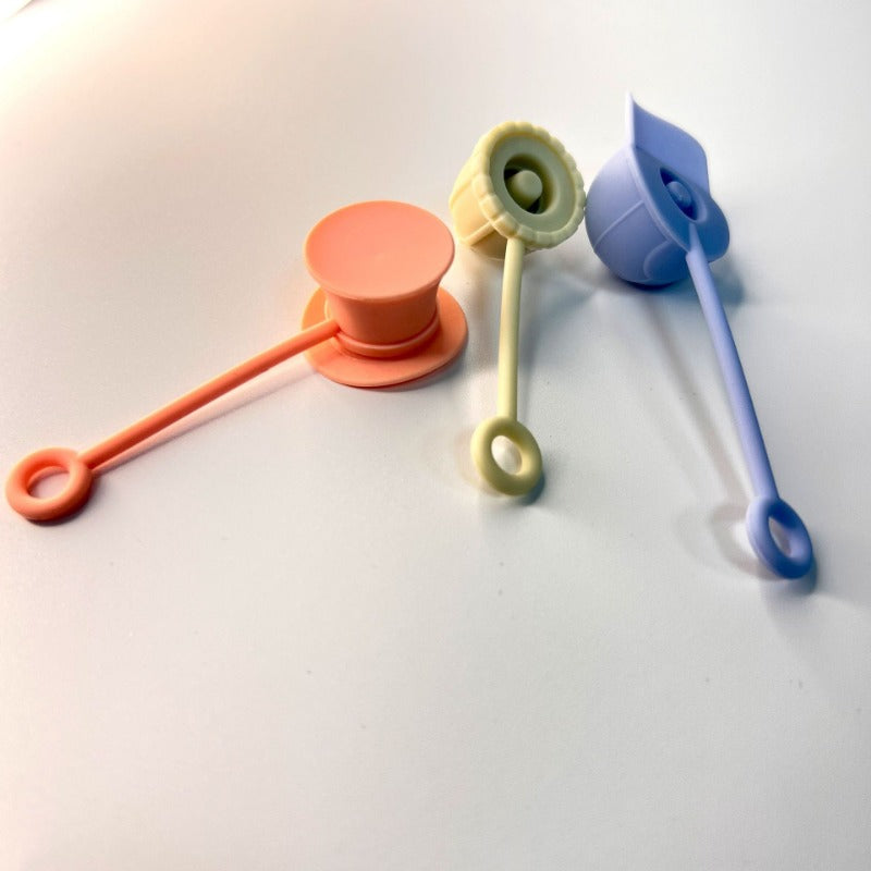 Wholesale 6-10mm Dust-proof Silicone Straw Caps