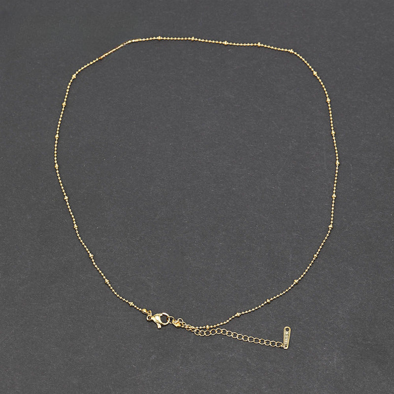 Wholesale 5PCS/PACK Stainless Steel Color Preservation Box Chain Bare Chain DIY Jewelry Accessories