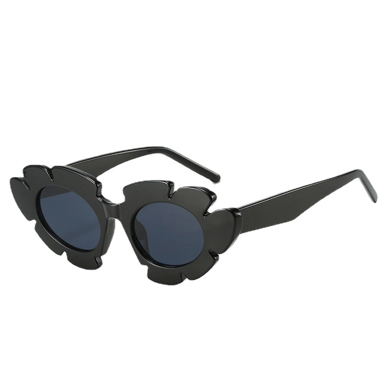 Wholesale Jelly Color Chrysanthemum PC Sunglasses