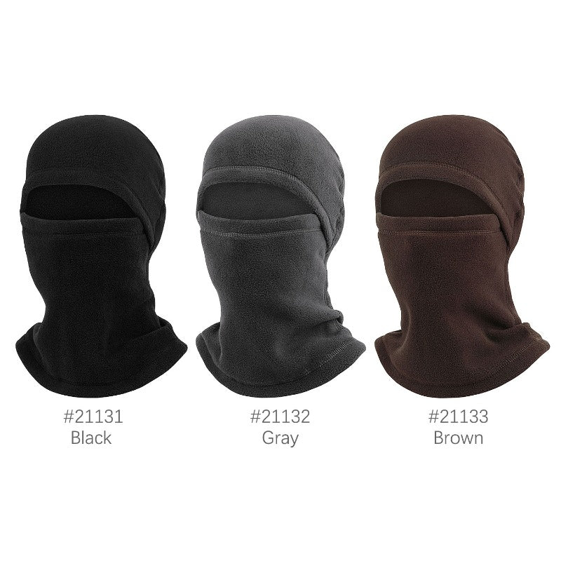 Wholesale Winter Warm Polar Fleece Masked Turban Hat Cycling Windproof Mask Multi-function Neck Cover Sports Ski Hat