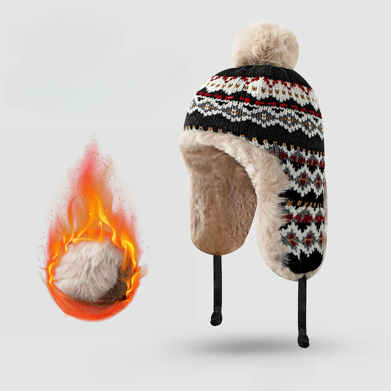 Wholesale Plush and Thick Insulation Acrylic Ear Protectors for Outdoor Cycling and Skiing Hats