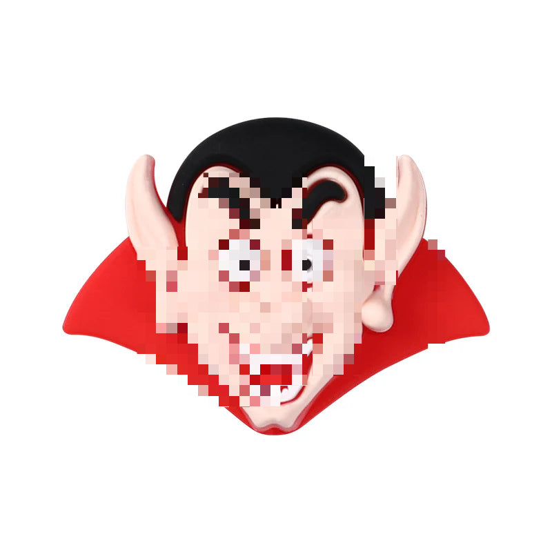 Wholesale 20pcsNew Halloween 3D silicone beads loose beads creative diy bracelet jewelry food grade pumpkin silicone beads