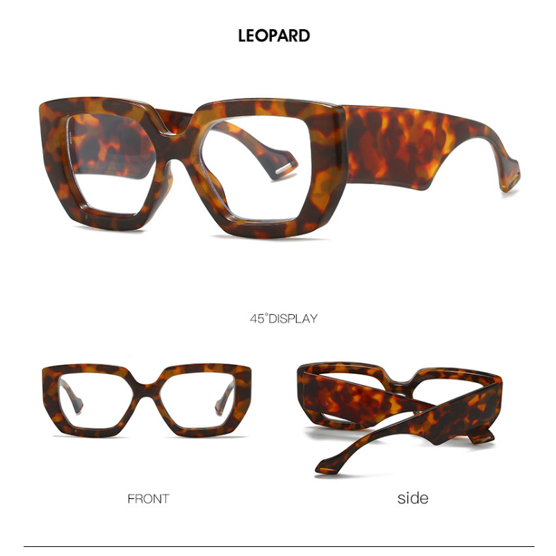 Marco de lentes polígones irregulares al por mayor