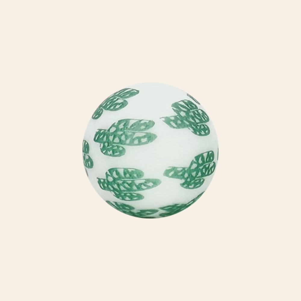 Wholesale 50pcs Creative Graffiti Color DIY Beads