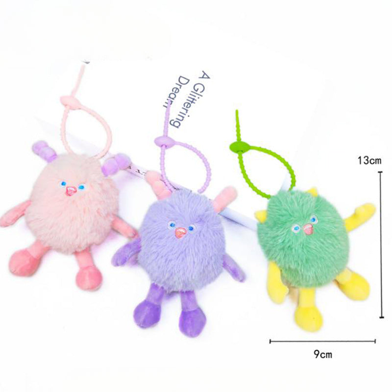 Wholesale Plush Little Monster Keychains