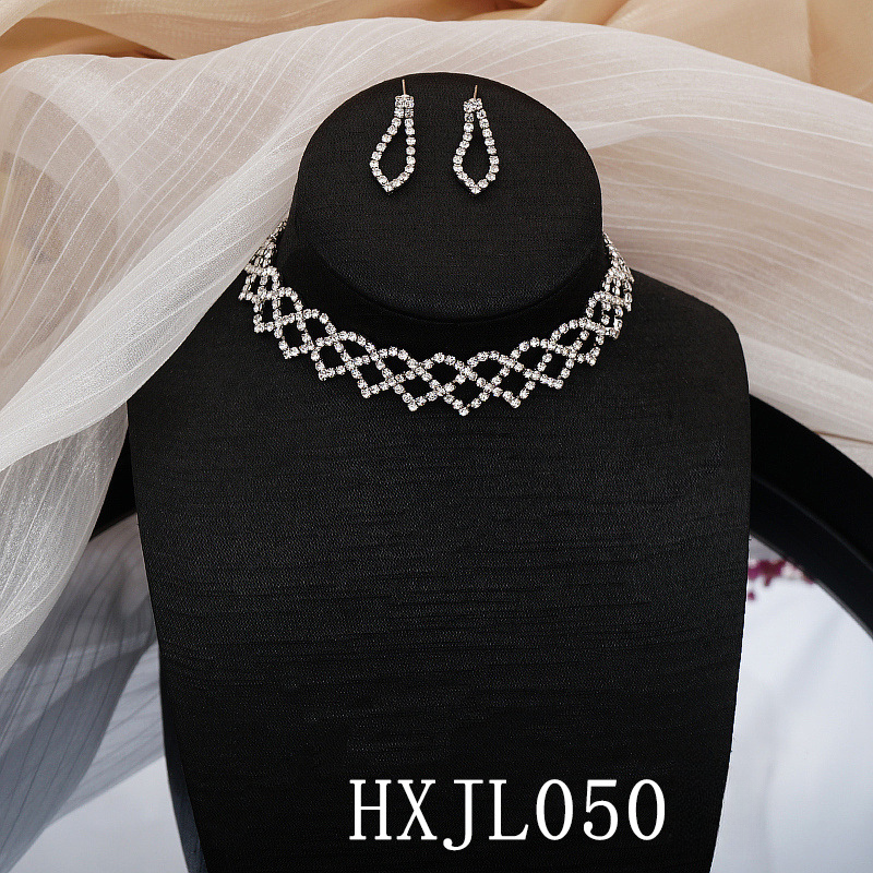 Collares de flores de diamantes al por mayor de diamantes