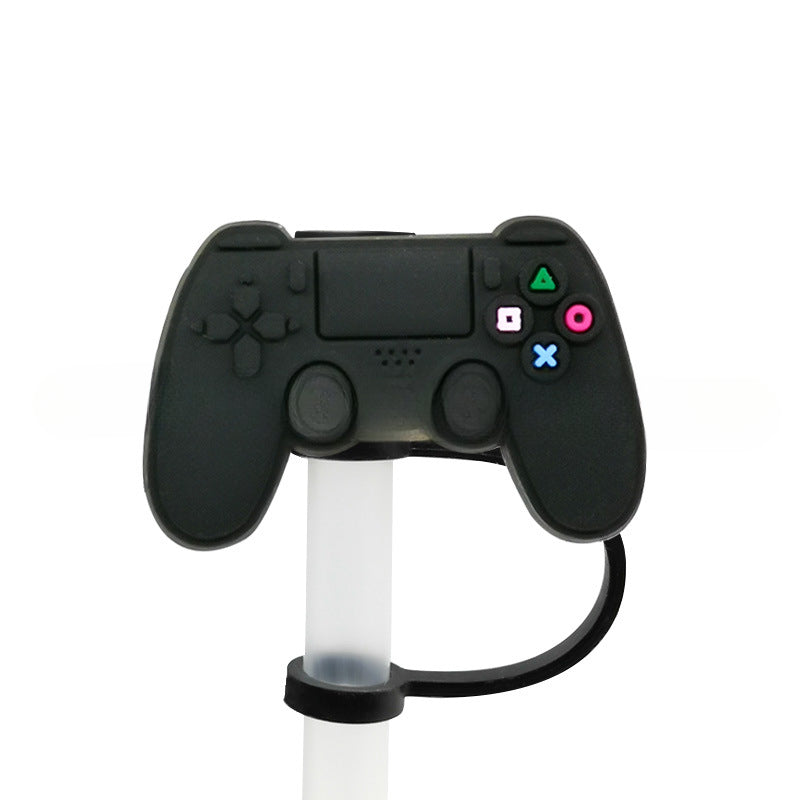 Wholesale 10pcs Game Style Straw Cap Silicone Dust Plug Cute Anime Party Casual Decorations