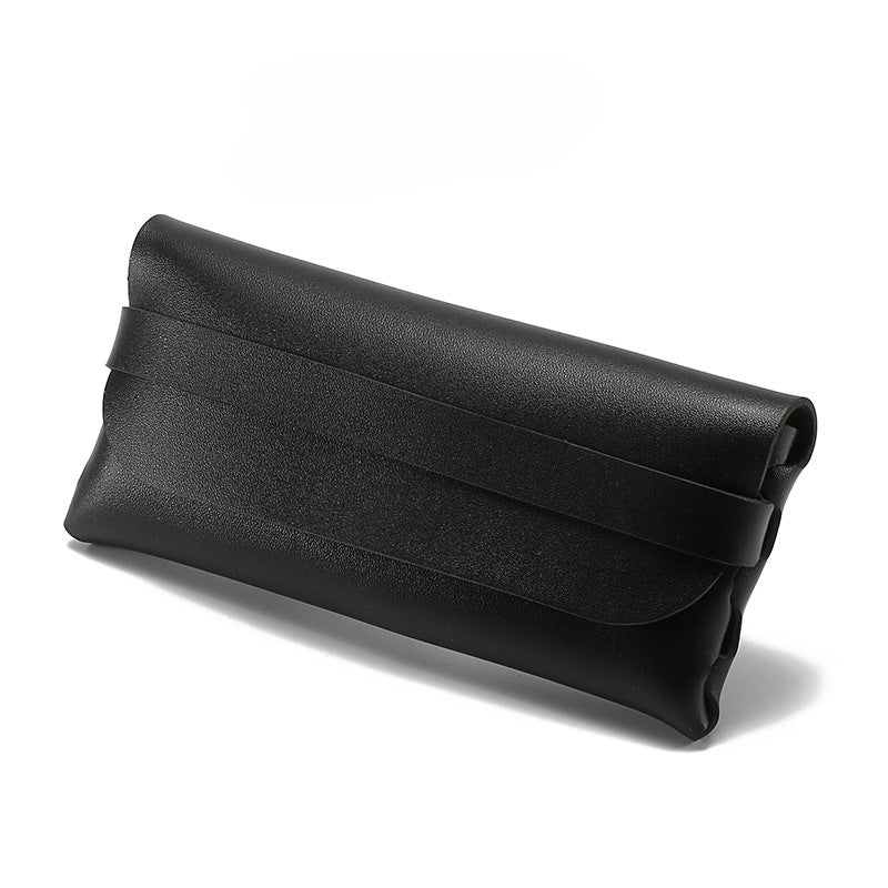 Caja de cuero de gafas de sol de nuevo estilo al por mayor