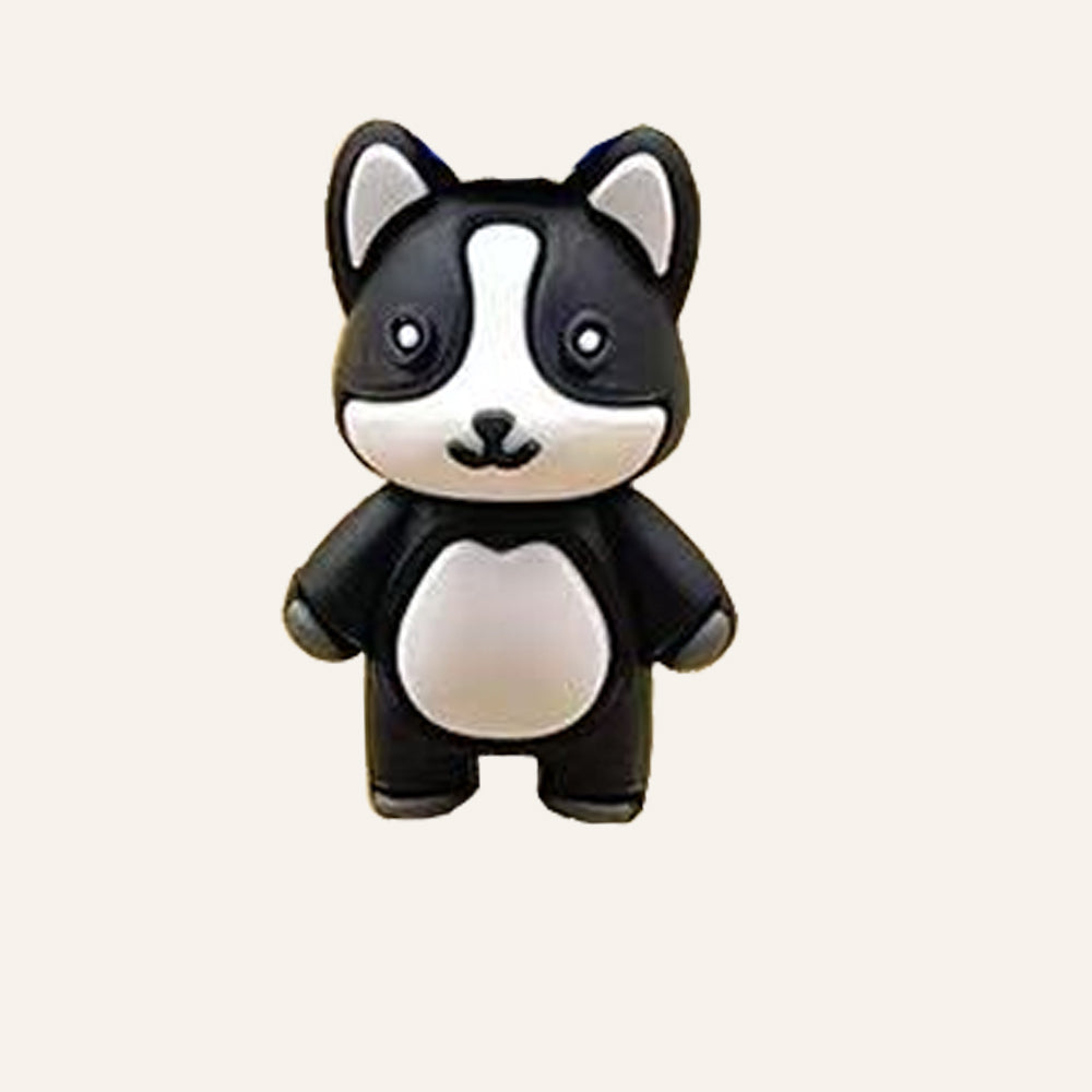 Wholesale 20pcs 3D Colorful Cute Toy Dog Beads