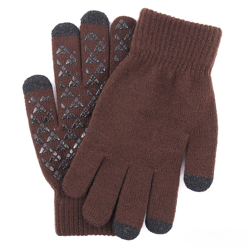 Wholesale Oversized Fleece Cold-proof Knitted Gloves