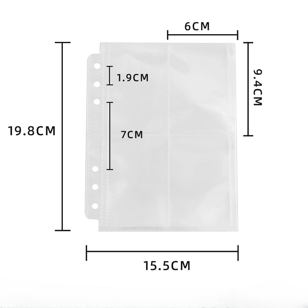 Wholesale A5 Ink Drop Pattern Binding Hard Faced Six Hole Binder Album