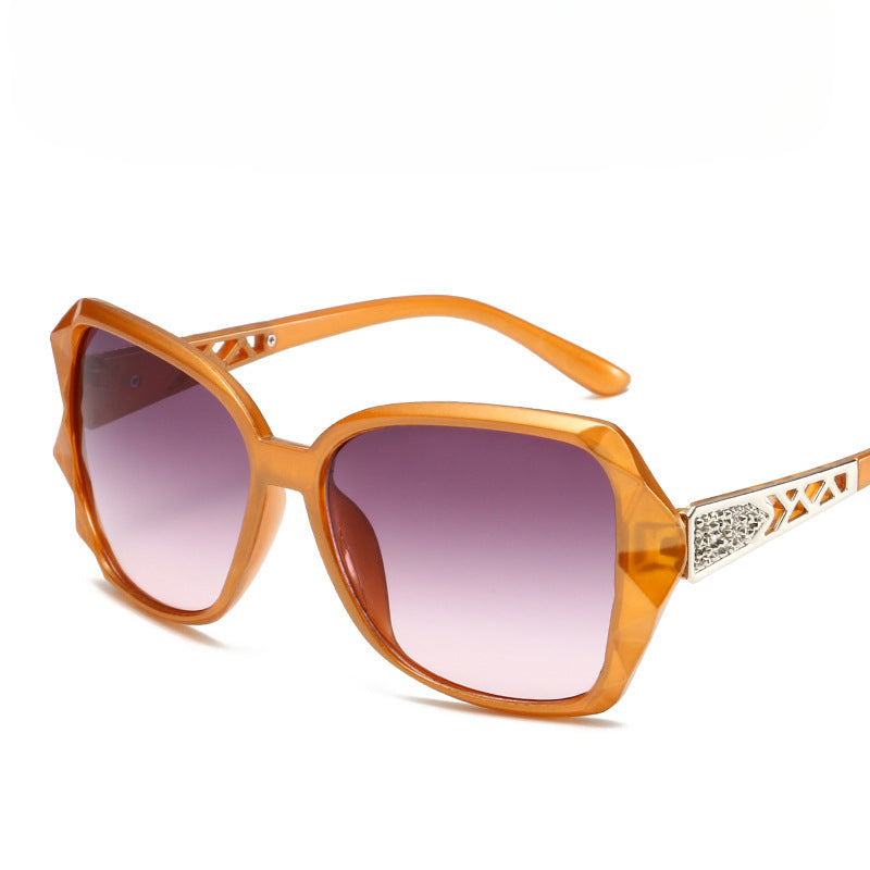 Wholesale PC Retro Large Frame Women's Sunglasses