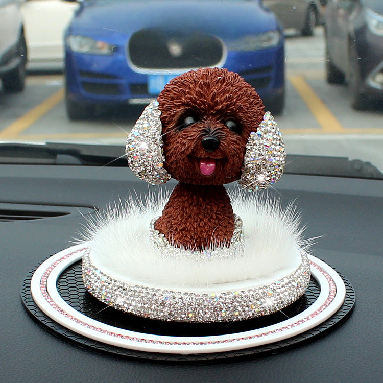 Wholesale Car Bobblehead Dog Decoration Car Resin Ornaments
