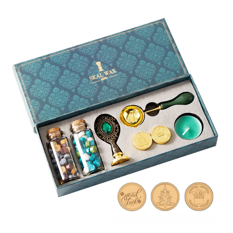 Wholesale Creative Starry Sky Lacquer Wax Particle Seal Set