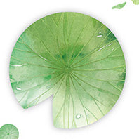 Wholesale Paper Simulation Leaf Convenience Stickers